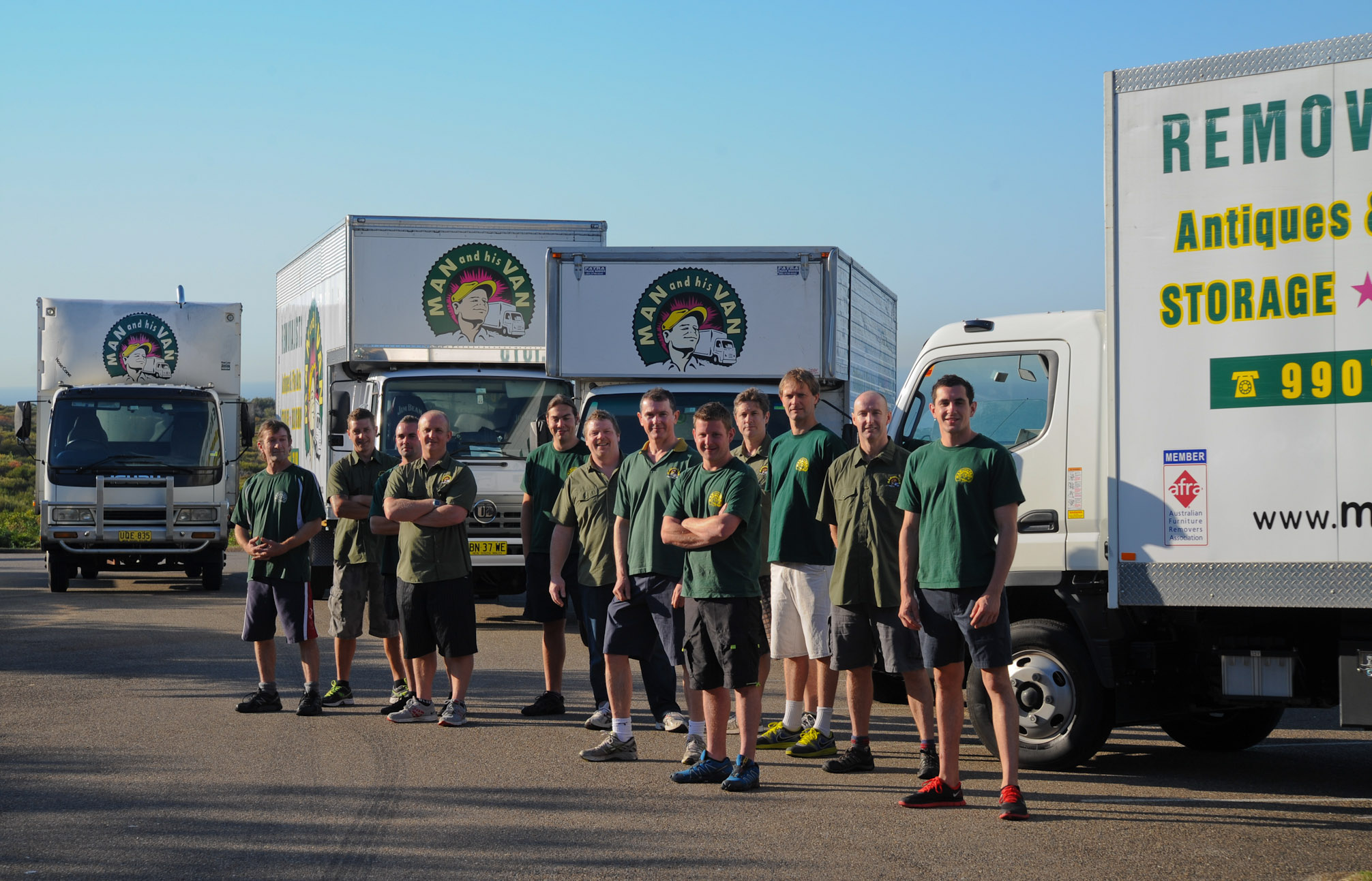Man and His Van Removalists handle all business types and community groups