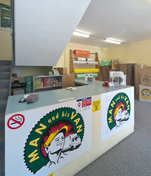 Man and His Van Sydney office and interstate removals coordination centre.