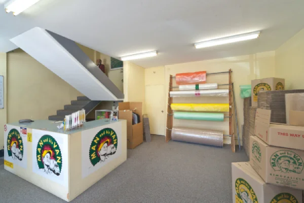 Inside the Sydney office of Man and His Van, showing our administrative team working on professional move planning and customer support.